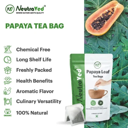Papaya Leaf Tea Bag image 4